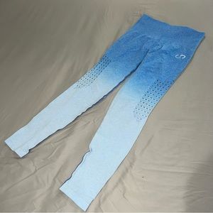 Curves N Combat Boots Seamless Scrunch Leggings - Size M